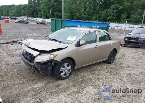 2010 Toyota Corolla Le из США, поврежденный, VIN 1NXBU4EEXAZ225217